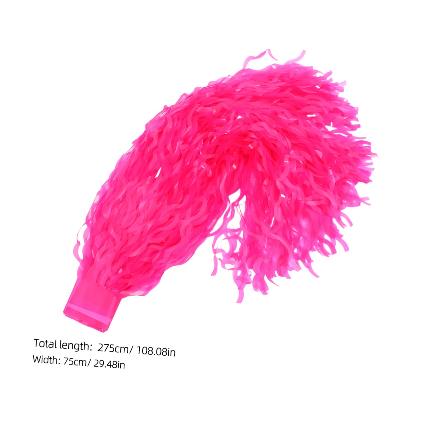 STOBAZA Metallic Tinsel Fringe Table Skirt Soft Pe Material Effortless Installation for Birthday Wedding and Party Decorations Stylish Tassel Design for Versatile Use