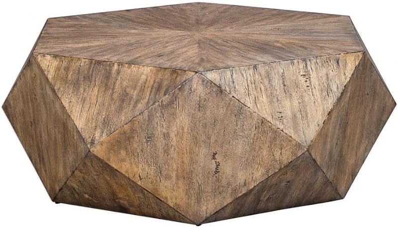 Uttermost Volker 48in Wood + Iron Coffee Table — $967