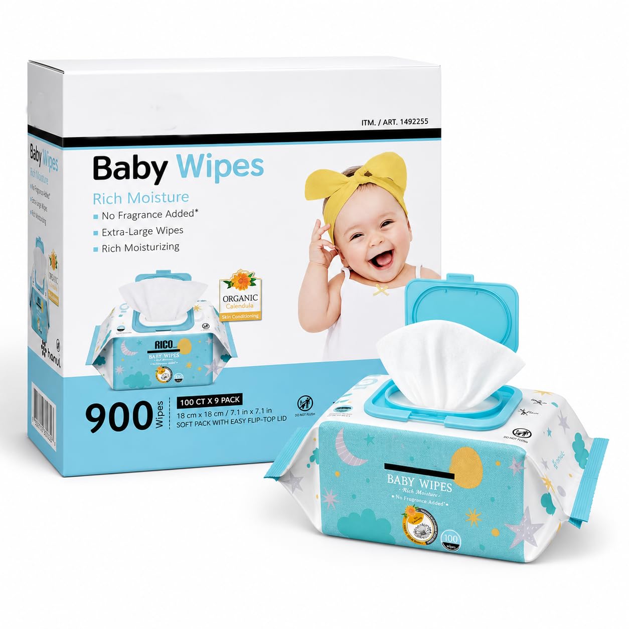 Amazon.co.jp: コストコ おしりふき 900枚〈大容量〉無香料 低刺激