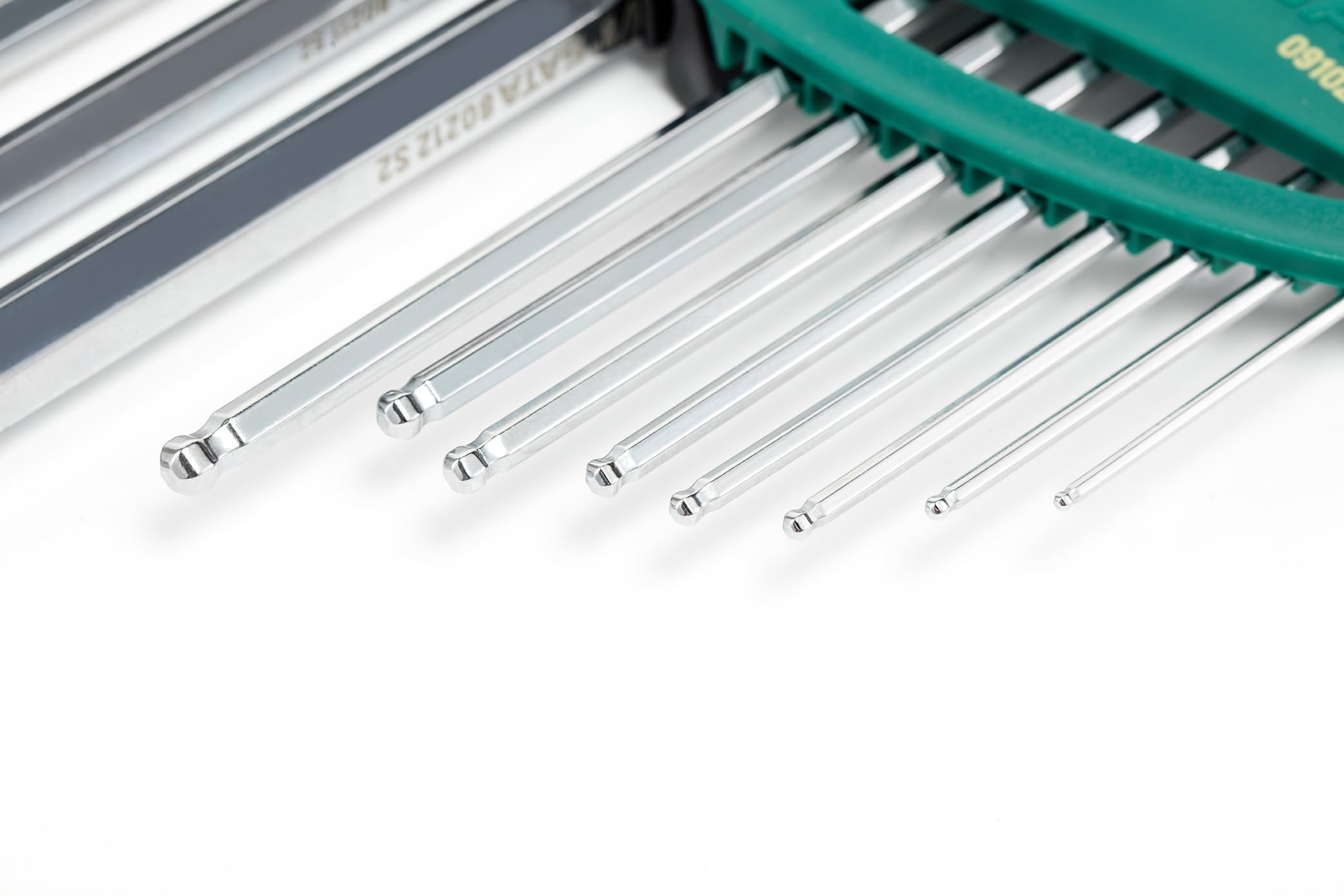 SATA Stiftschlüssel-Satz Extra Lang – 12-teilig, 1/16'-3/8', Mit Halter Für Höheres Drehmoment