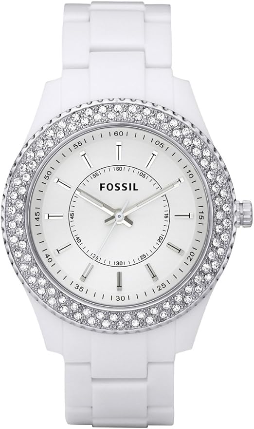 Montre Femme FOSSIL en Résine Blanche - ES2444 - Cleor