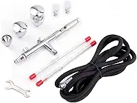 Fengda Conjunto de Aerógrafo Multifuncional Timbertech, Kits de Aerógrafo de Alimentação por Gravidade de Dupla Ação Ag-183K com Agulhas de 0,3/0,5/0,8 Mm, Copo de Fluido de 2/5/13 Cc para Decoração d