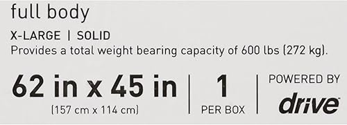 Miniatura 4 de McKesson Patient Lift Aid - Eslinga de transferencia de cuerpo completo de poliéster, tamaño XL, capacidad de peso de 600 libras, 1 unidad