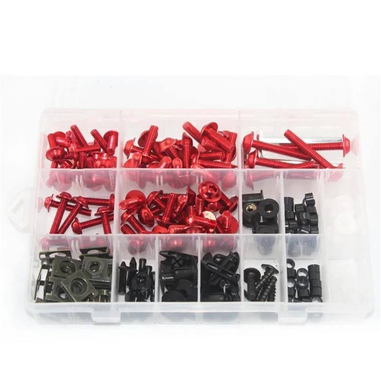 Dadi Per Parabrezza Moto Viti Kit Di Bulloni Per Carenatura Per TDM 850 900/A TMAX 500/530 SX/DX SRV250 SRX 400 600 TDR250 - Bulloni, Viti, Dadi E Clip(Argento)