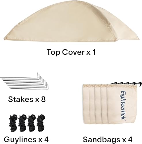 Vista 35 de Alvantor Tienda de campaña desplegable de burbujas – Tienda de campaña de iglú instantánea de 12 x 12 pies – Casa de pantalla para 8 – 10 personas