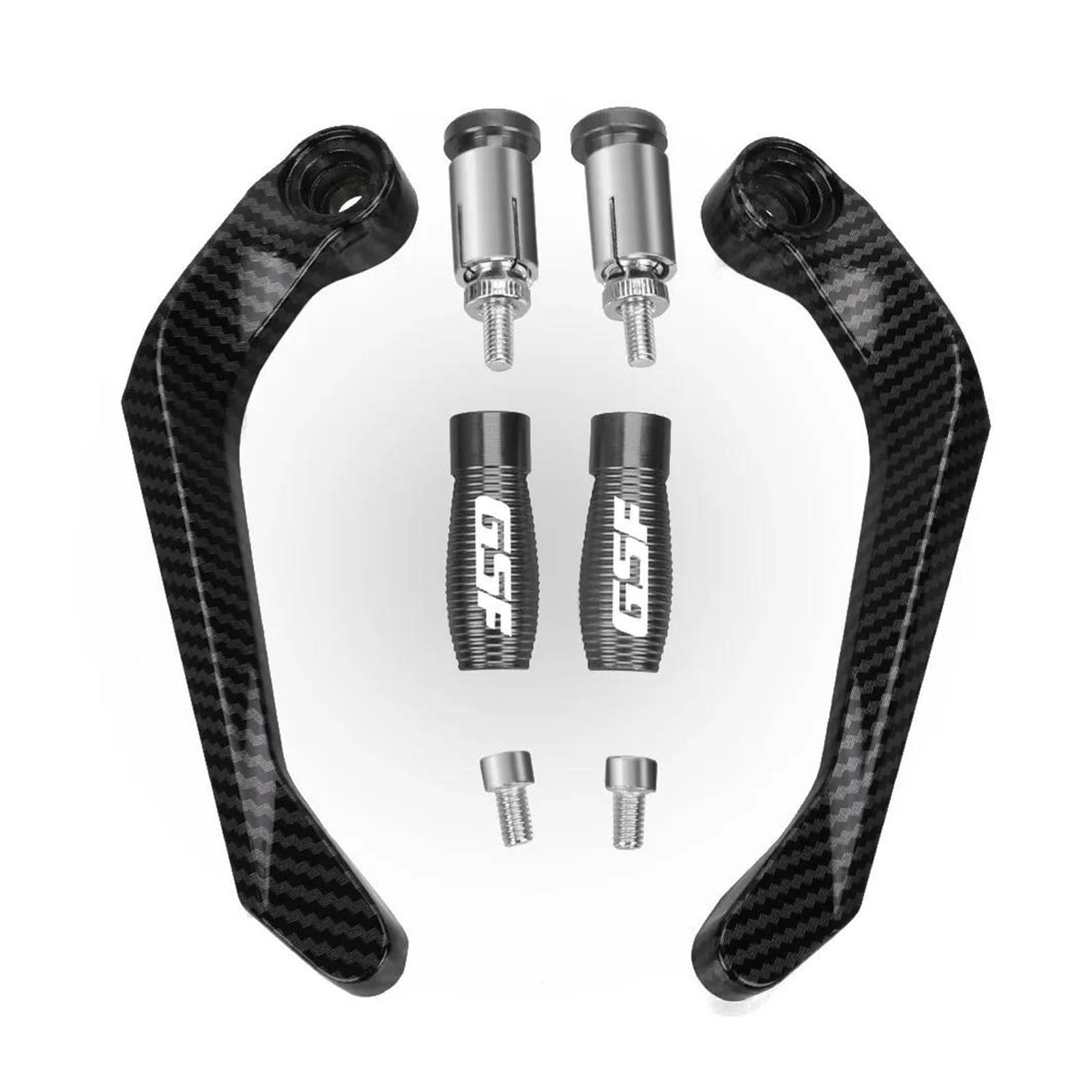 Motorcycle Joystick Guards FOR SUZUKI GSF1200 GSF1250 GSF250 GSF600 GSF650(Gray)