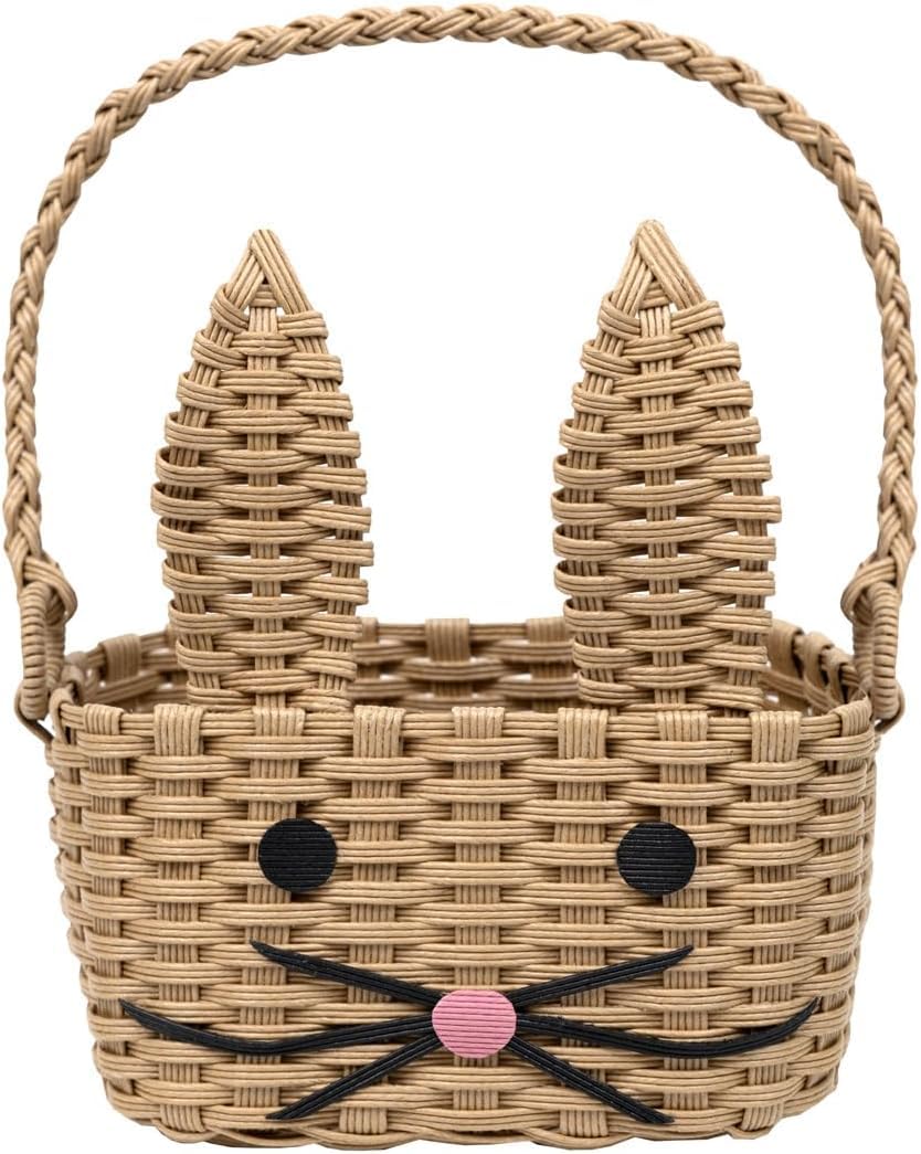 Talking Tables Easter Spring Bunny Recycled Paper Bunny Shaped Basket