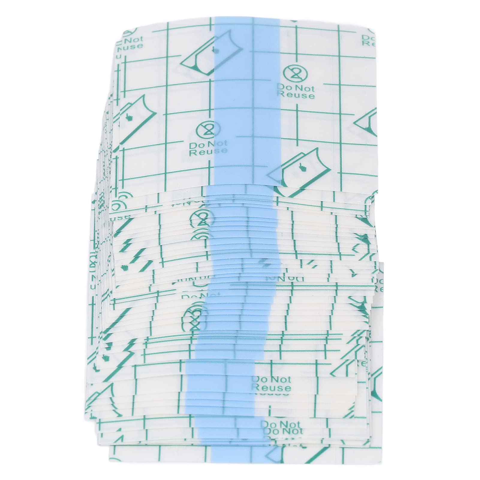 Makeup Hand Palette 200pcs Makeup Hand Palette Disposable Single Use PU Film Adhesive Hand Palette