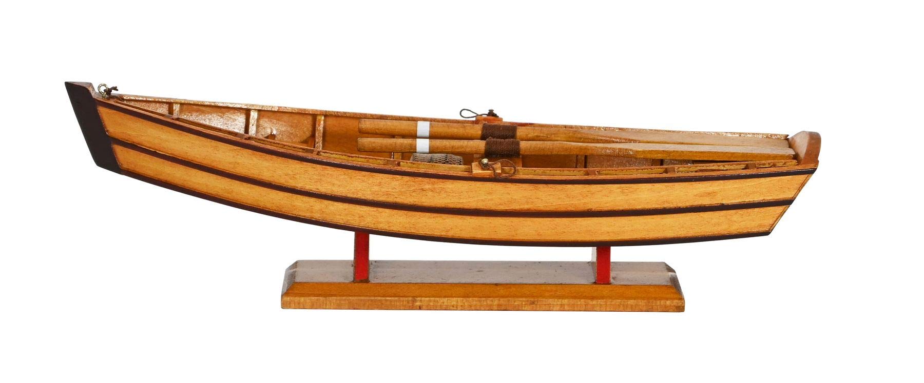 Navyline Holz Rudermodellboot 34x11x9,5 Schiffsmodell