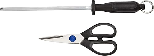 Miniatura 4 de HENCKELS KitchenIQ 50009 - Juego de cuchillos de 15 piezas con bloque y afilador de cuchillos de 2 etapas KitchenIQ 50009