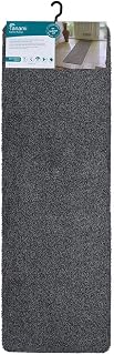 Tanami 2-Tone Fleck Barrier Runner Door Mat, 80 Percent Cotton/20 Percent Synthetic/Gel Backing, Charcoal, 50 x 150 x 0.5 cm