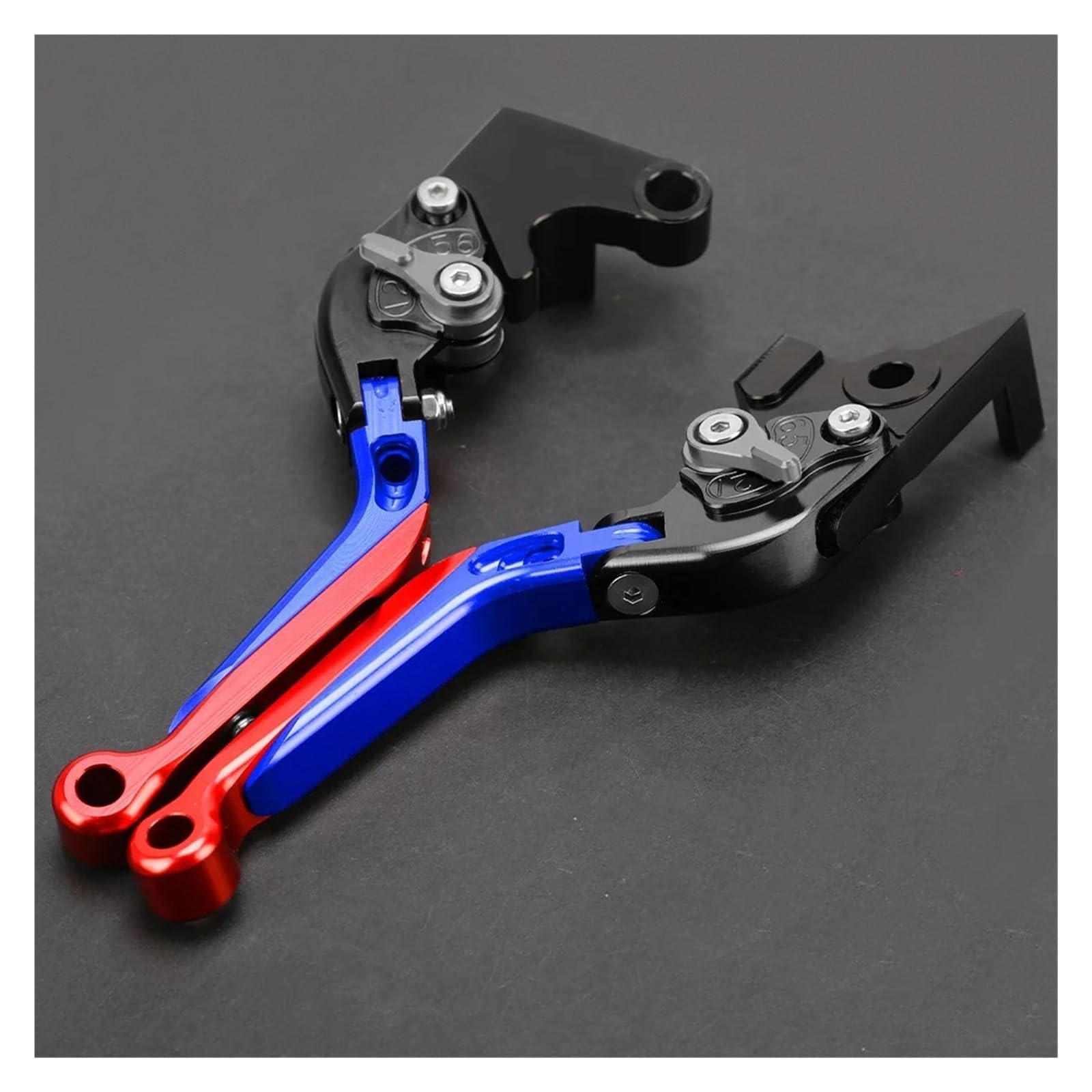Jwqebns P Style Motorcycle Brake Clutch Levers For Suzuki Gsx1400 Gsx650f Hayabusa Gsxr1300 Sv1000/S Tl1000r Motorcycle Handle Levers Foldable Adjustable Brake Clutch(P Style)