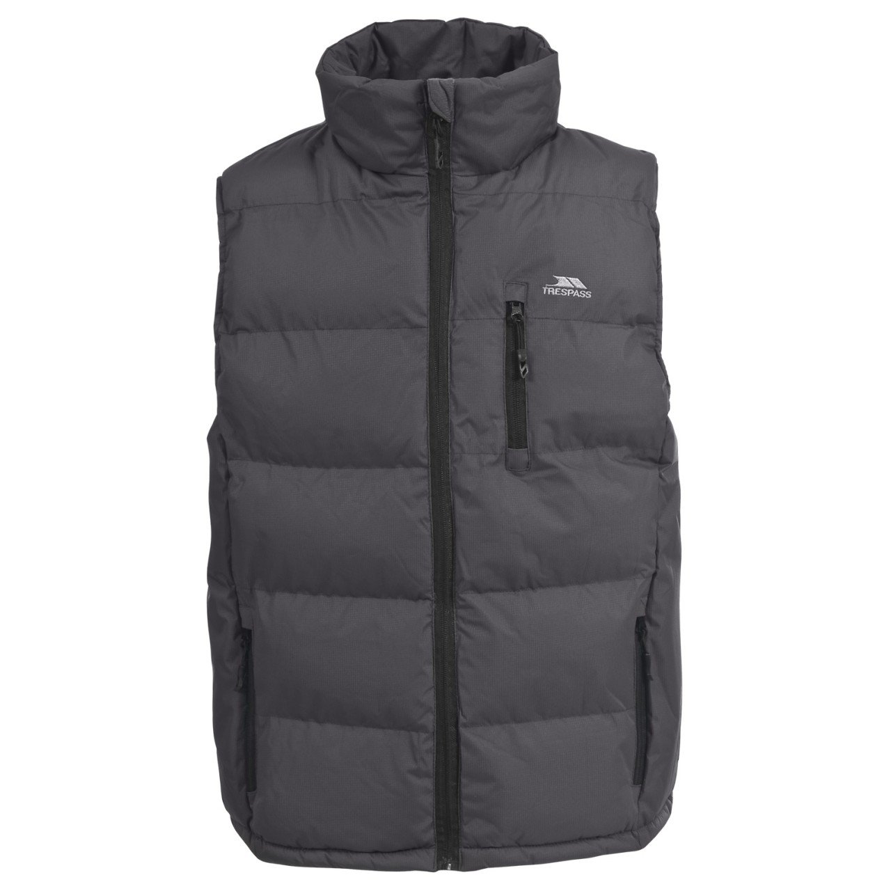 Trespass Men's Flint Clasp Padded Gilet/Bodywarmer (M) (Flint)