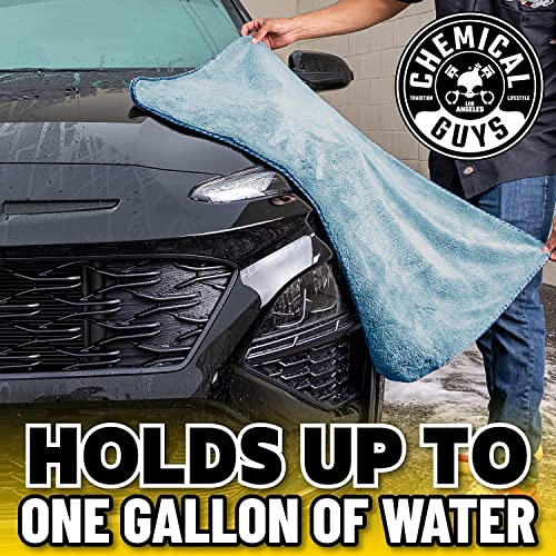 Chemical Guys MIC1995GGB Mammoth Bundle - 1 Blue Woolly Mammoth Microfiber Dryer Towels (36"x 25") 2 Grey Woolly Mammoth Microfiber Dryer Towel (36"x 25") Cars, Trucks, Pets, Messes - 3 Towel Kit - image 4