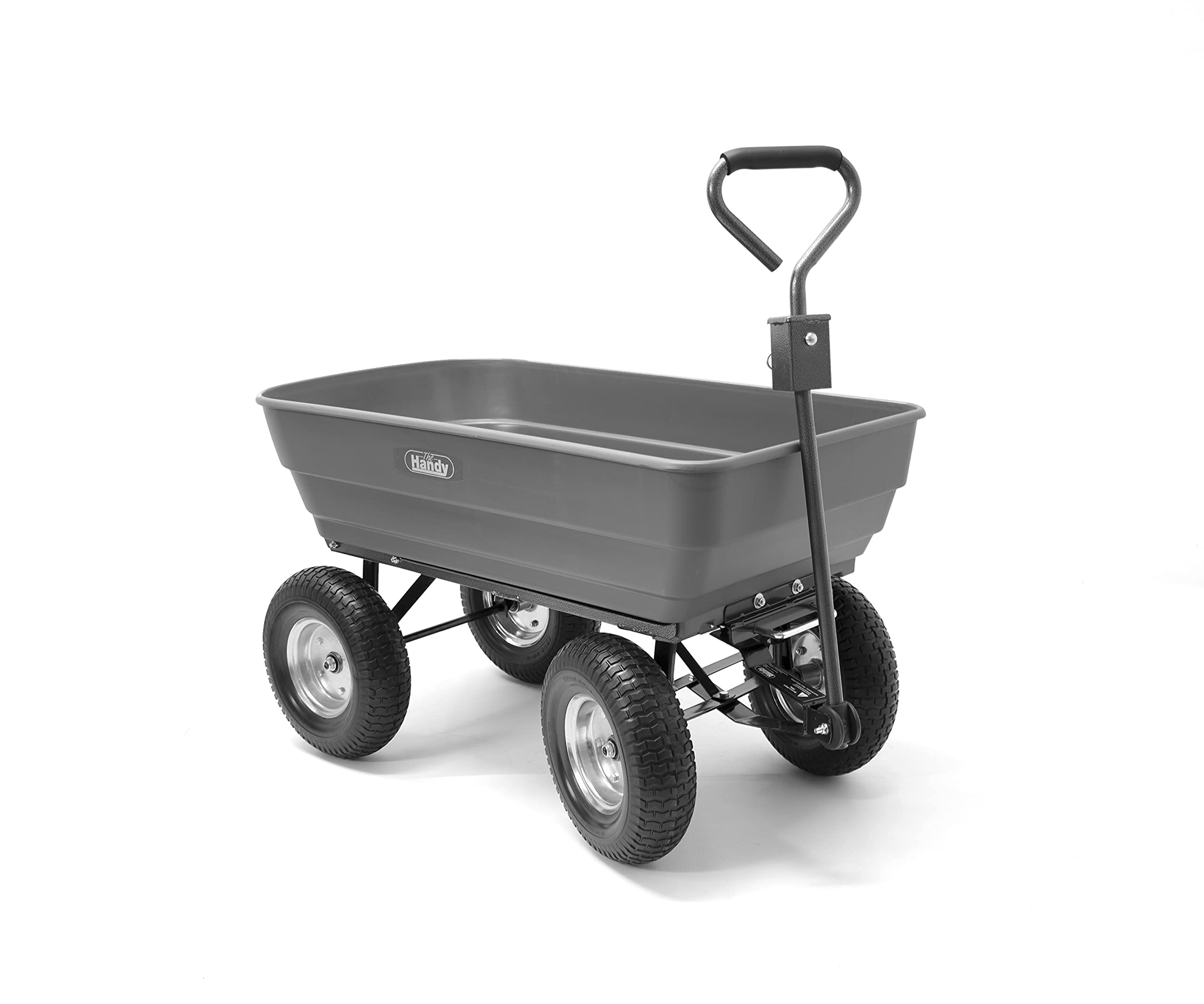 The Handy Garden Trolley - 200kg Capacity - Poly Body - Puncture-Proof Wheels