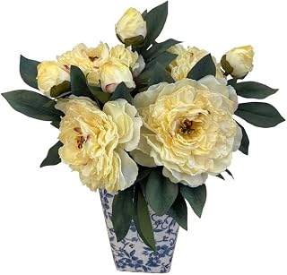 Premium White Peonies 4 Pack