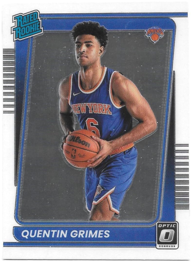 Amazon.com: Quentin Grimes 2021-22 Donruss Optic Rookie Card #166