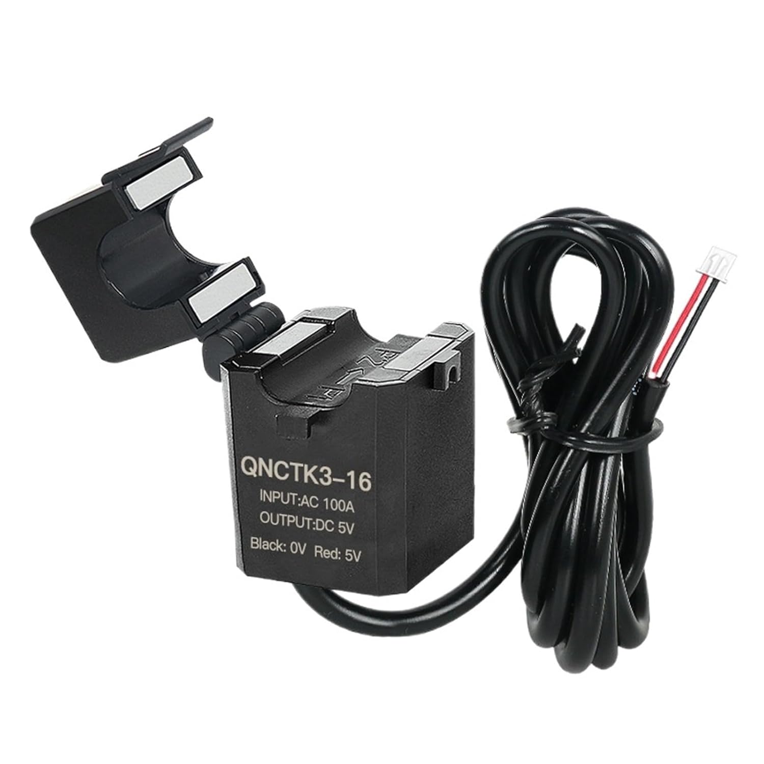 yunshop888 Split Core Current Transformer QNCTK3-16 AC 10A 20A 30A 50A 100A Output DC 4V 5V 3.3V Split Current Sensor Transducer Clamp CT(AC 30A,Output DC 3.3V)