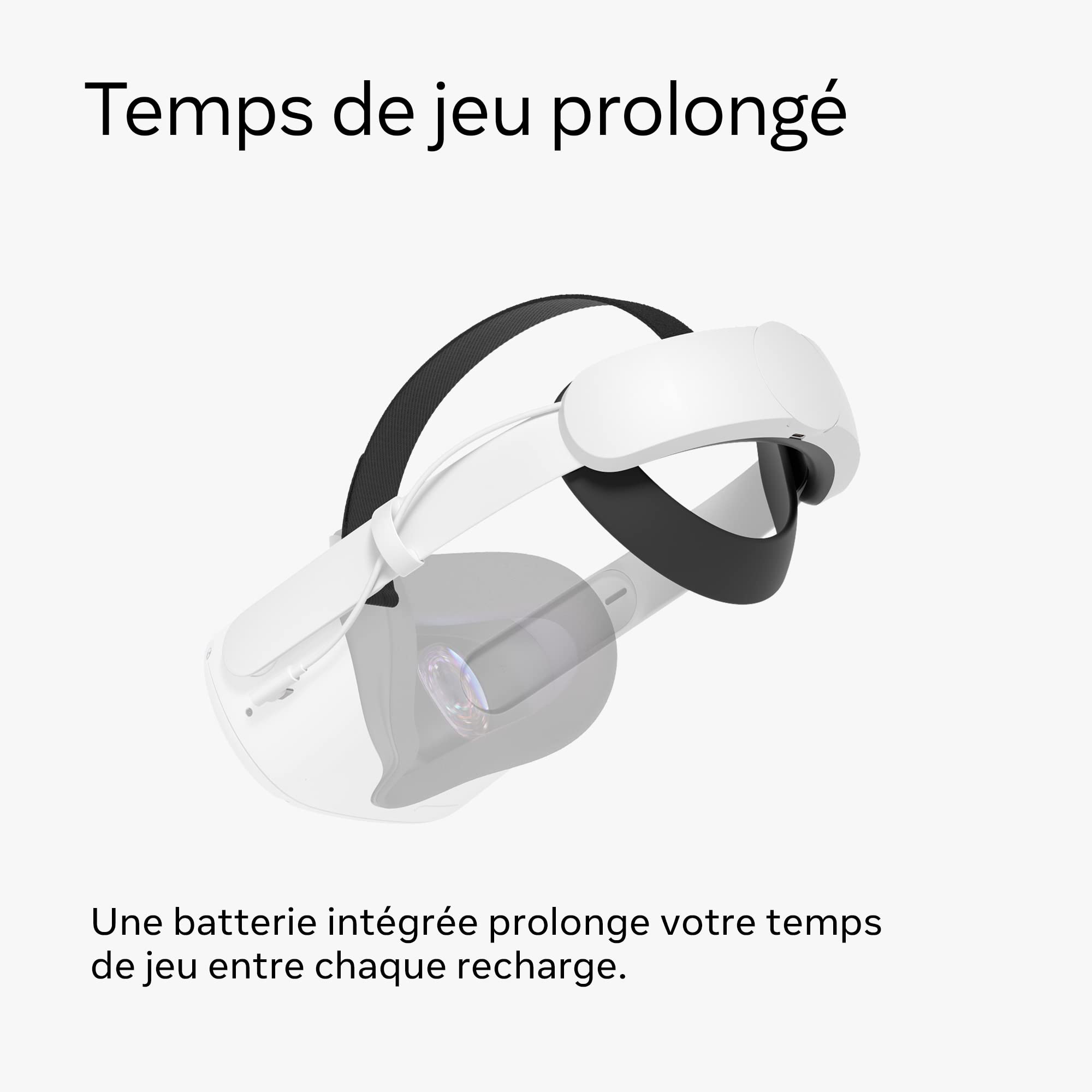 Sangle Élite Meta Quest 2 avec batterie