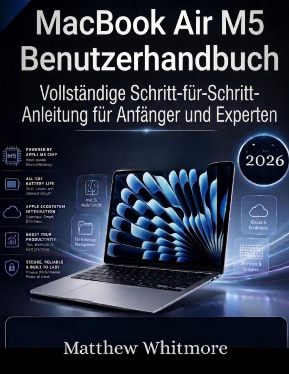 MacBook Air M5 Benutzerhandbuch: Vollständige Schritt-für-Schritt-Anleitung für Anfänger und Experten
