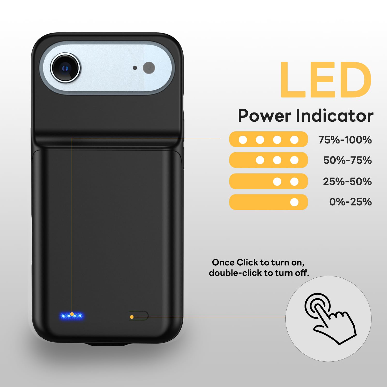 【龍】iPhone Air 専用Battery Amazon.com: POAQCIF Battery Case for iPhone 17 AIR, Ultra-Slim