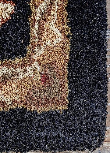 Image of Carpet Mahal Handmade Handwoven Tufted Made of 100% Soft Blended Wool Export Quality Carpets with 1 Inch Thickness (10x13 Feet) Color Multi