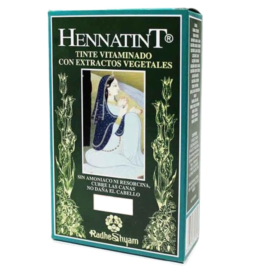 Hennatint Brown Dark Mahogany Hair Dye Henna 60 ml