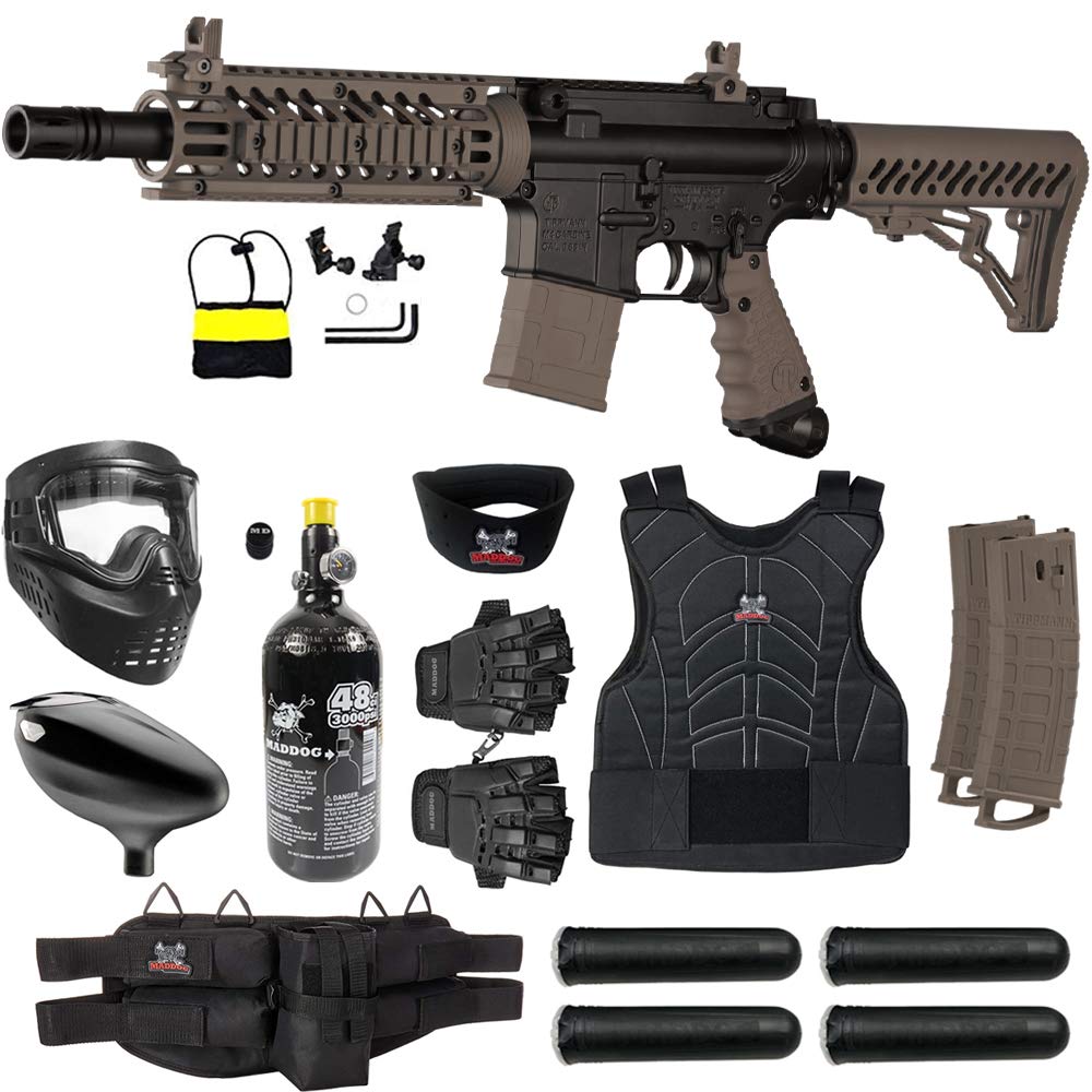 MaddogTippmann TMC MAGFED Protective Paintball Gun Starter Package