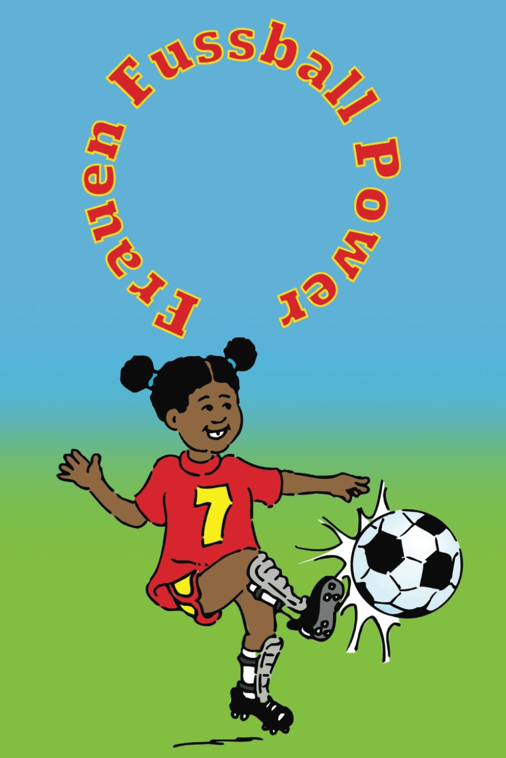 Personalisiertes Notizbuch Fußball Grün