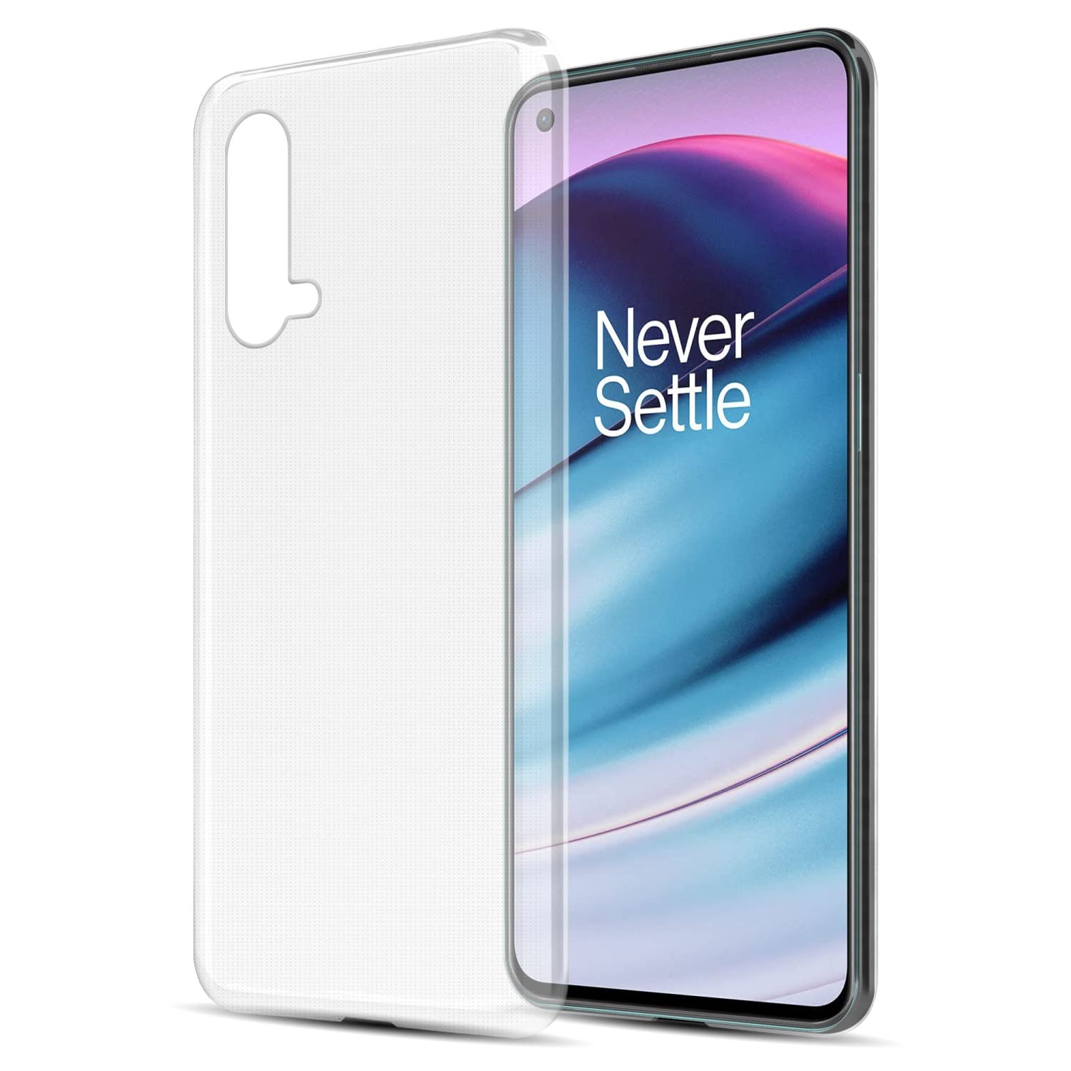 Cadorabo Custodia per LG G7 ThinQ in AZZURRO METALLICO - Morbida Cover Protettiva Sottile di Silicone TPU con Bordo Protezione - Ultra Slim Case Antiurto Gel Back Bumper Guscio