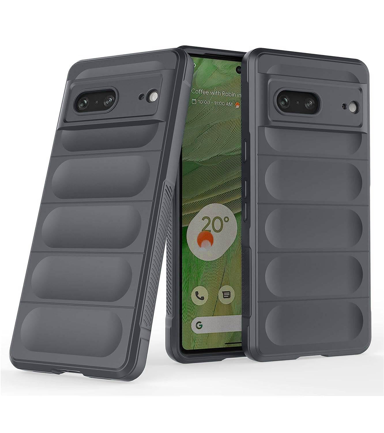 Amazon Brand- Solimo Basic Case for Google Pixel 7 5G (Silicone_Grey) (B0CSD3QYX2) Amazon Price History, Amazon Price Tracker