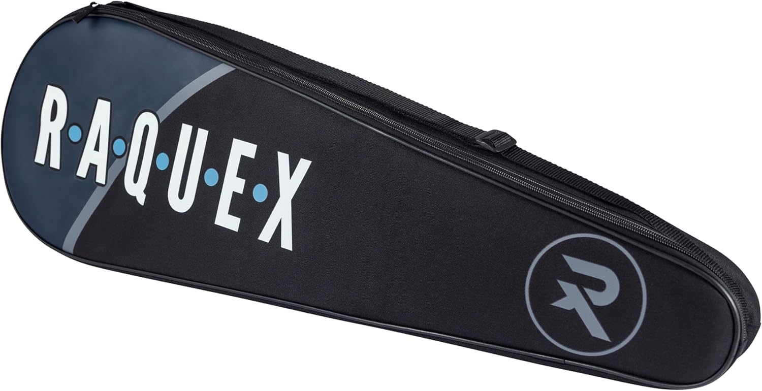 Raquex Bolsa 3 Raquetas de bádminton - Funda para Raquetas de bádminton o Squash, Correa Ajustable