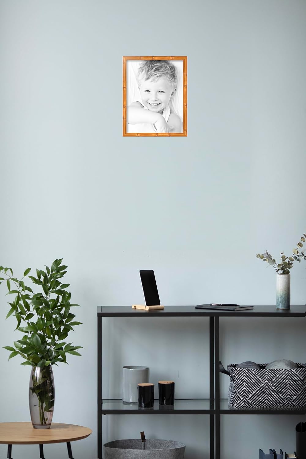 ArtToFrames 11x14 Inch Gold Picture Frame, This 0.75 Inch Custom Poster Frame is .75 - Comes with Regular Glass and Corrugated Backing (WOMD8576-11x14)