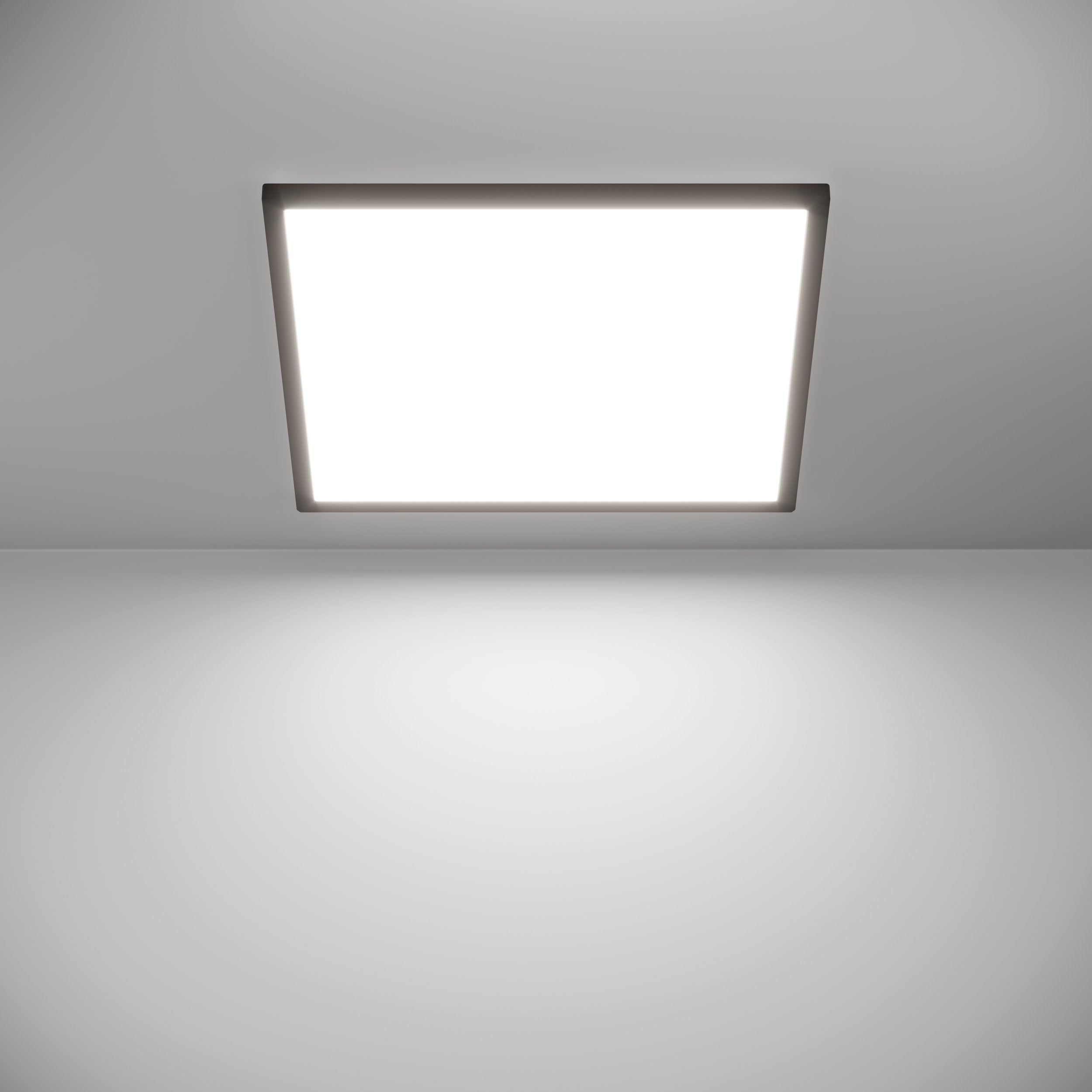 Colden LED badkamer plafondlamp, wit, aan/uit, 45 cm