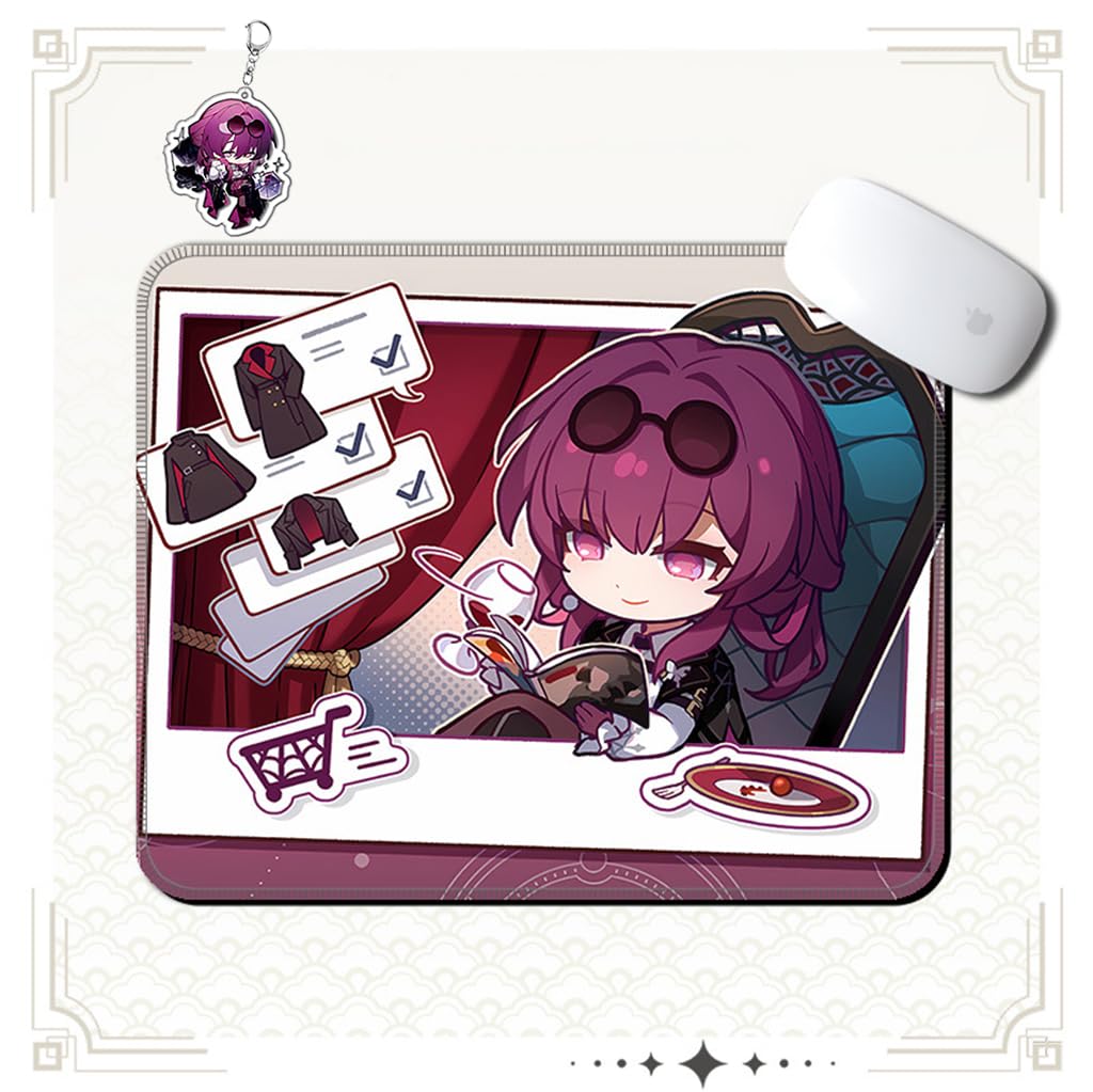 Amazon.com: Honkai Star Rail Mouse Pad Kafka Blade Mouse Mat