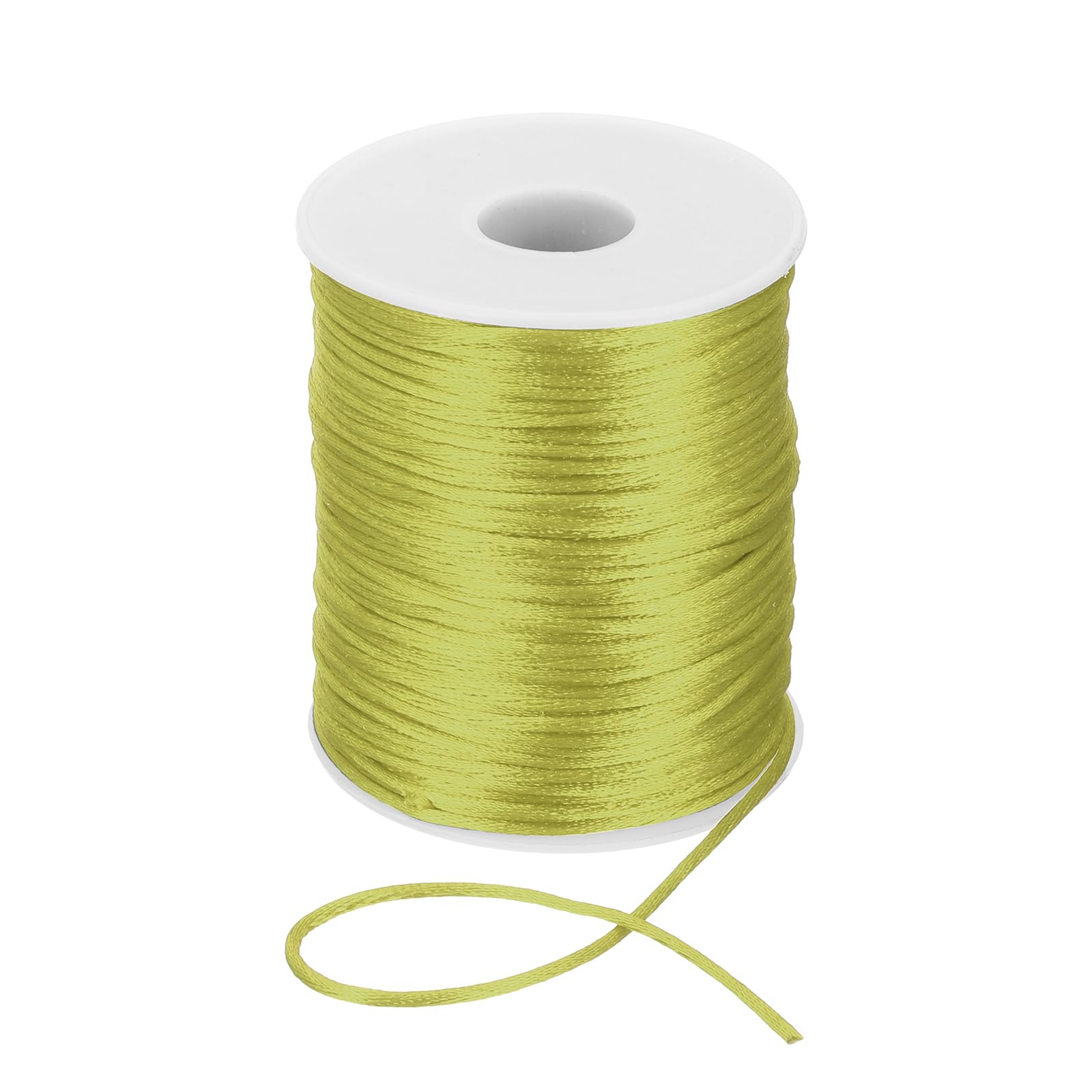 Cordon en nylon satiné 2mm souple et résistant pour nœuds chinois