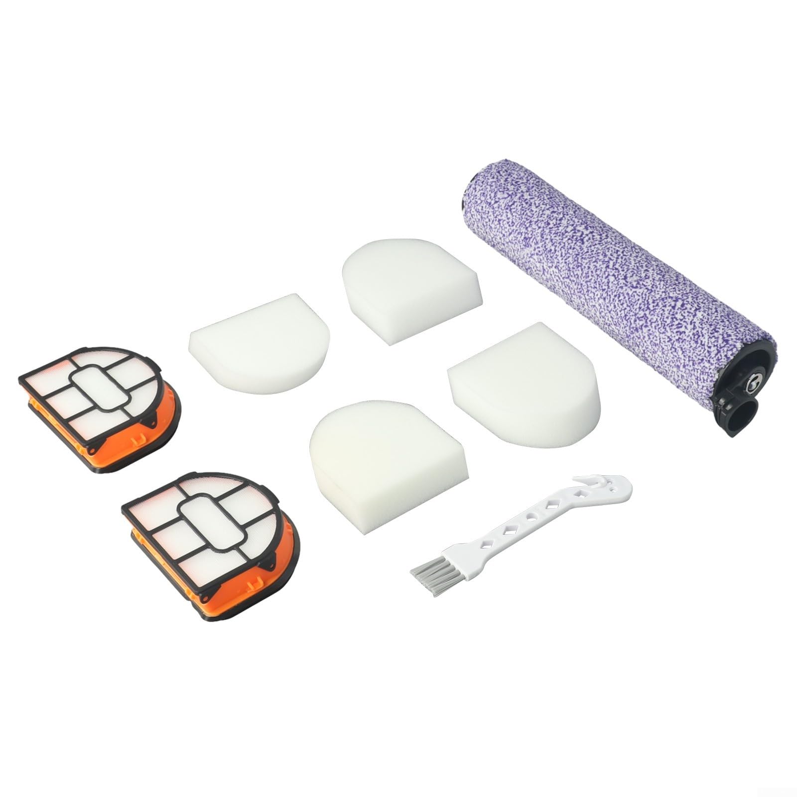 Rouleau brosse et filtres de rechange pour aspirateur pour Shark AW201 WD201 WD200C pour HydroVac Cordless Pro XL 3 en 1, comparé à la pièce WDB1F