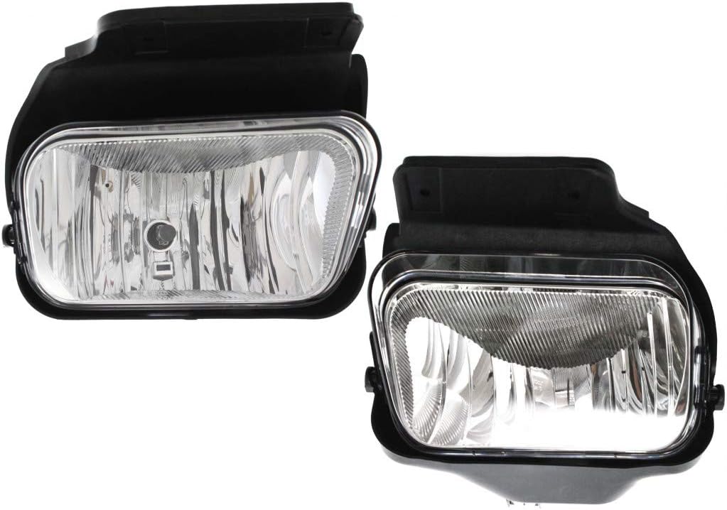 CarLights360 For 2005 2006 Chevy Silverado 1500 Fog Light Driver Side GM2592150-replaces 15791433