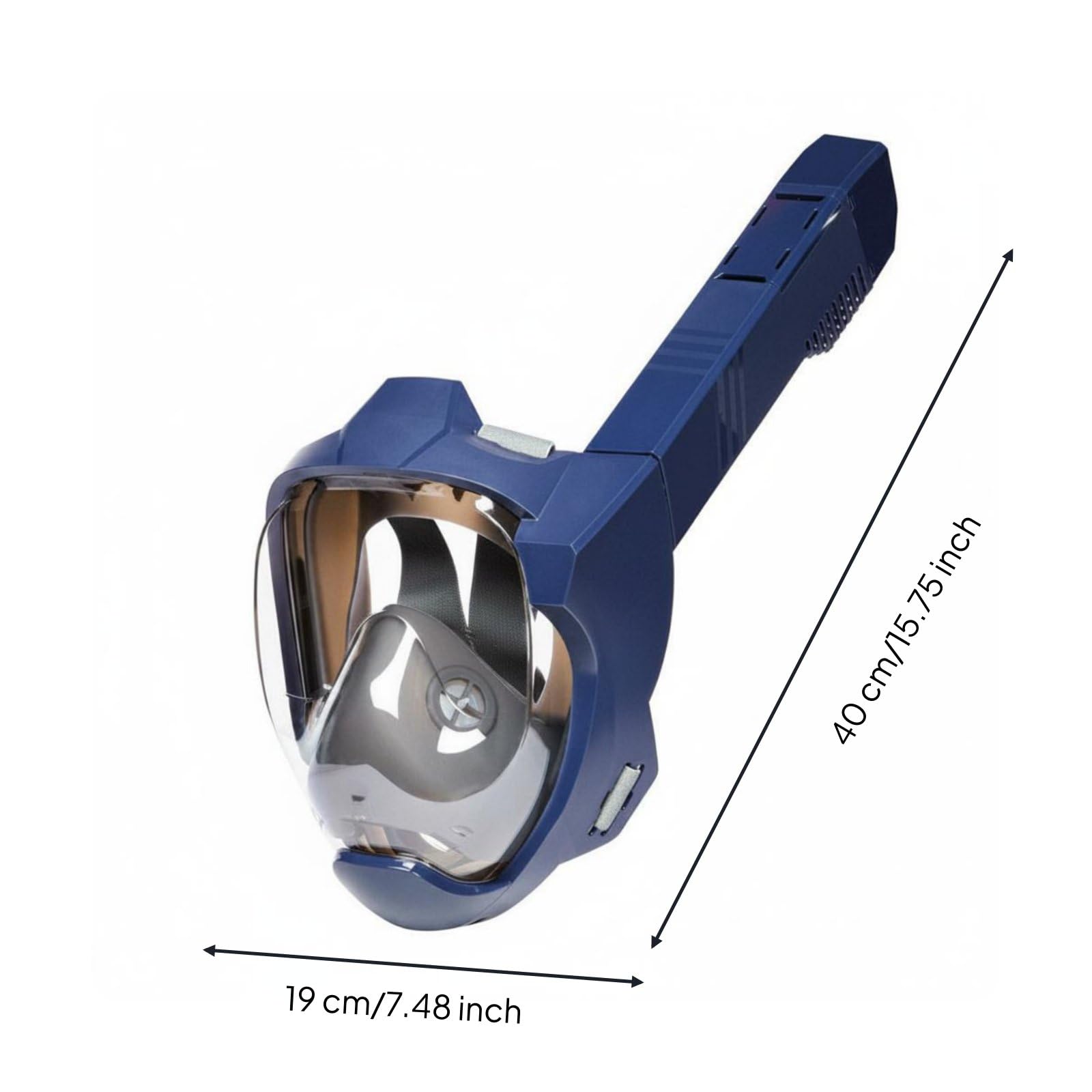 Harilla Máscara de Buceo con Visor Panorámico Gafas de Snorkel de Natación Equipo de Snorkel Sellado Estable y Cómodo para Sesiones Largas Adecuada para