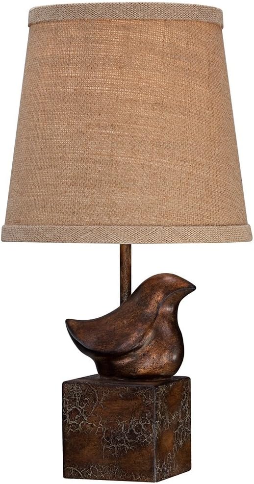 360 Lighting Bird Modern Rustic Farmhouse Accent Table Lamp 15 1/2