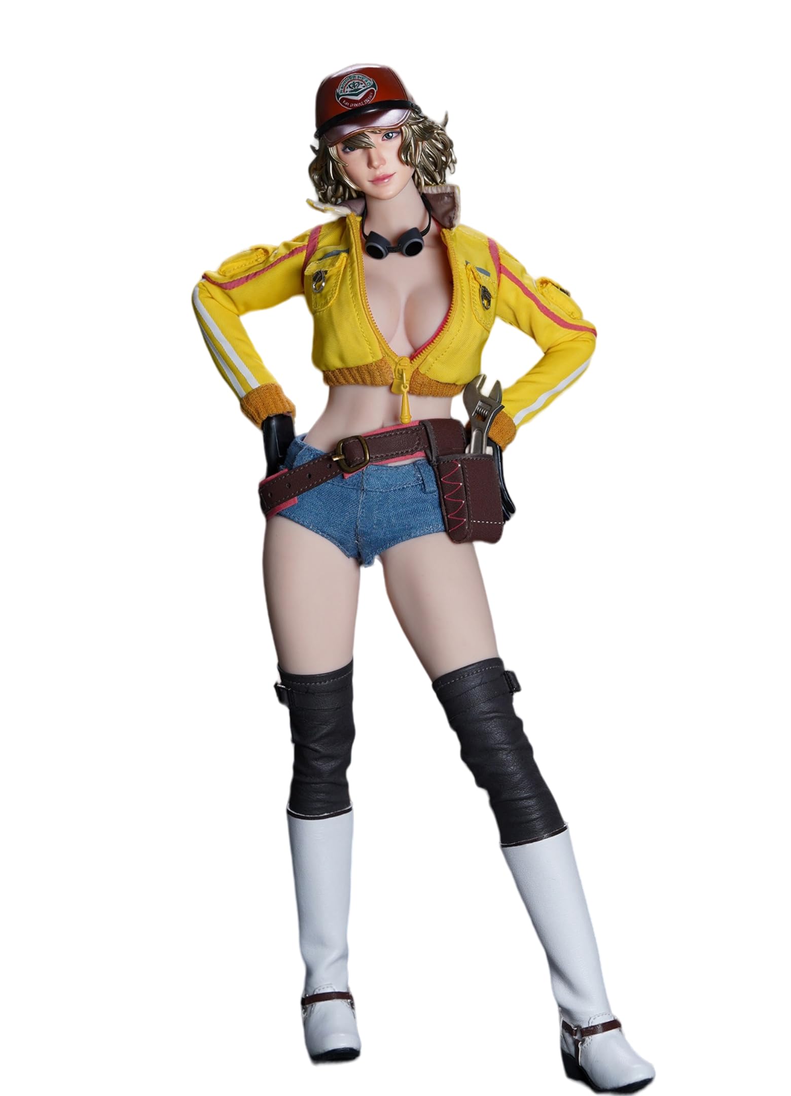 Amazon.co.jp: SUPER DUCK 1/6 フィギュア用 美人 ヘッド 服セット