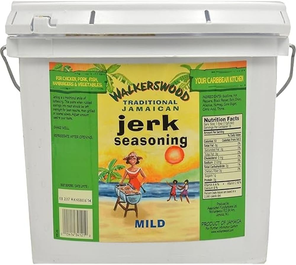 Jamaican Jerk Seasoning Mild Jumbo 3790ml
