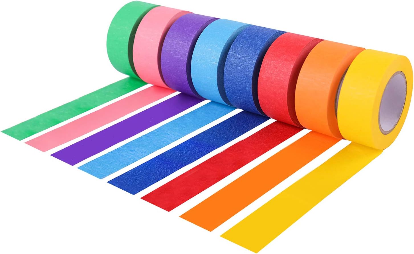 Colored Masking Tape/Painters Tape, Kids Craft Set 8