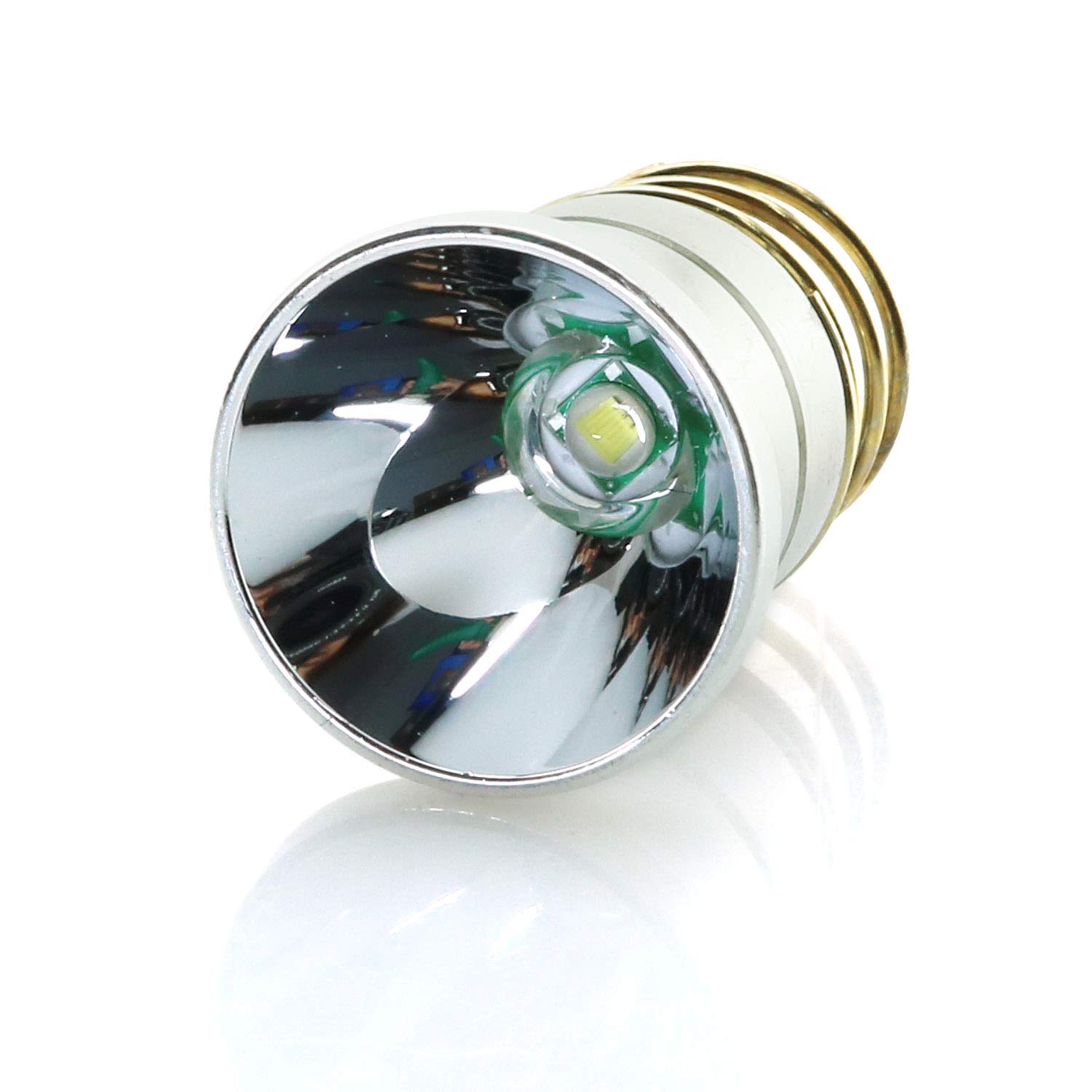 Longdex T6 26.5mm Flashlight Bulb Module Head Flashlight Repair Parts Torch Replacement Bulb for WF-501B WF-502B WF-501N L2 C1 M2 R5 S-R5 6P G2 9P