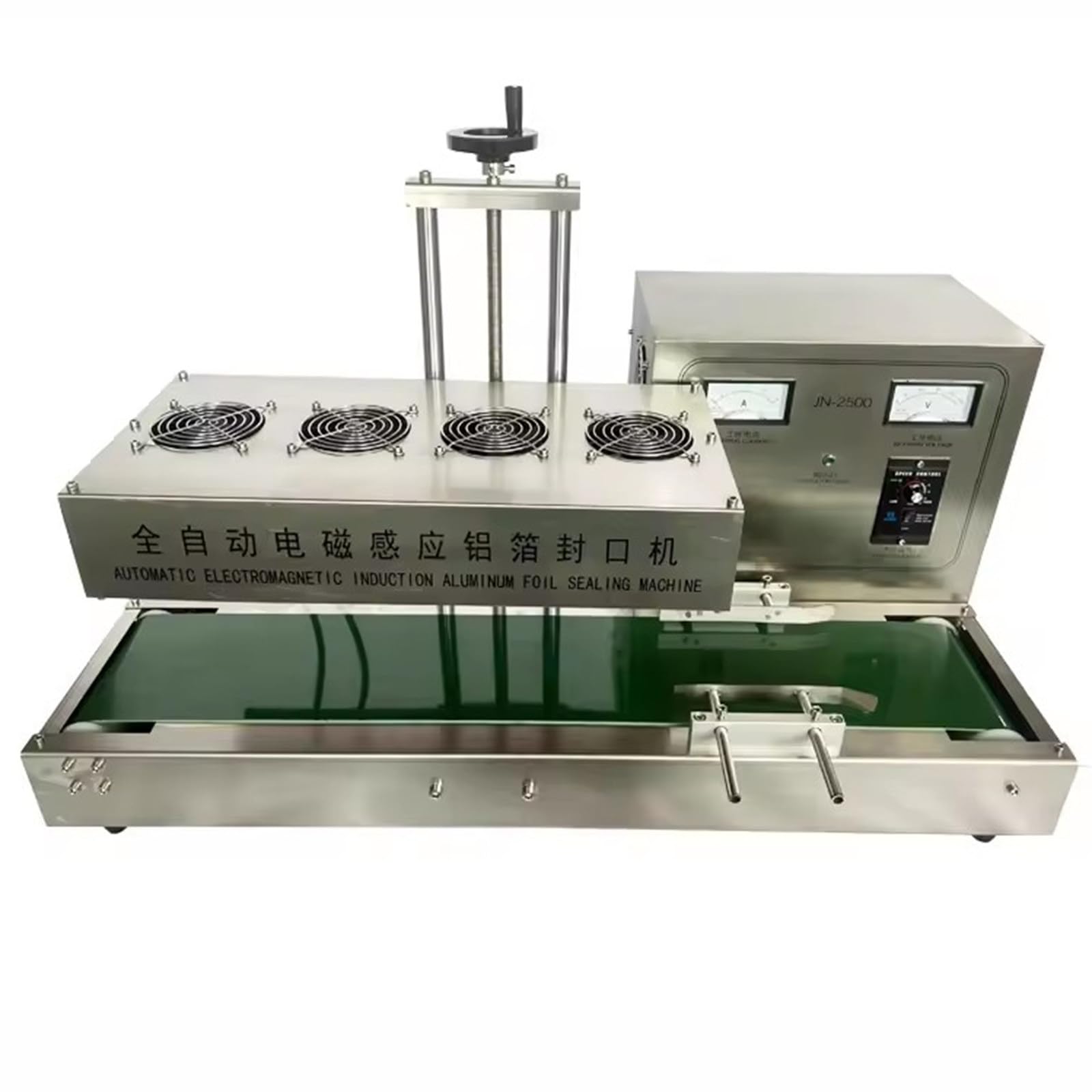 YNIYUJKL Induction Sealer For Aluminum Foil Caps, Continuous Electromagnetic Sealing Machine For Plastic And Glass Bottles, Compatible With 20-300Mm Height And 15-85Mm Diameter,60mm