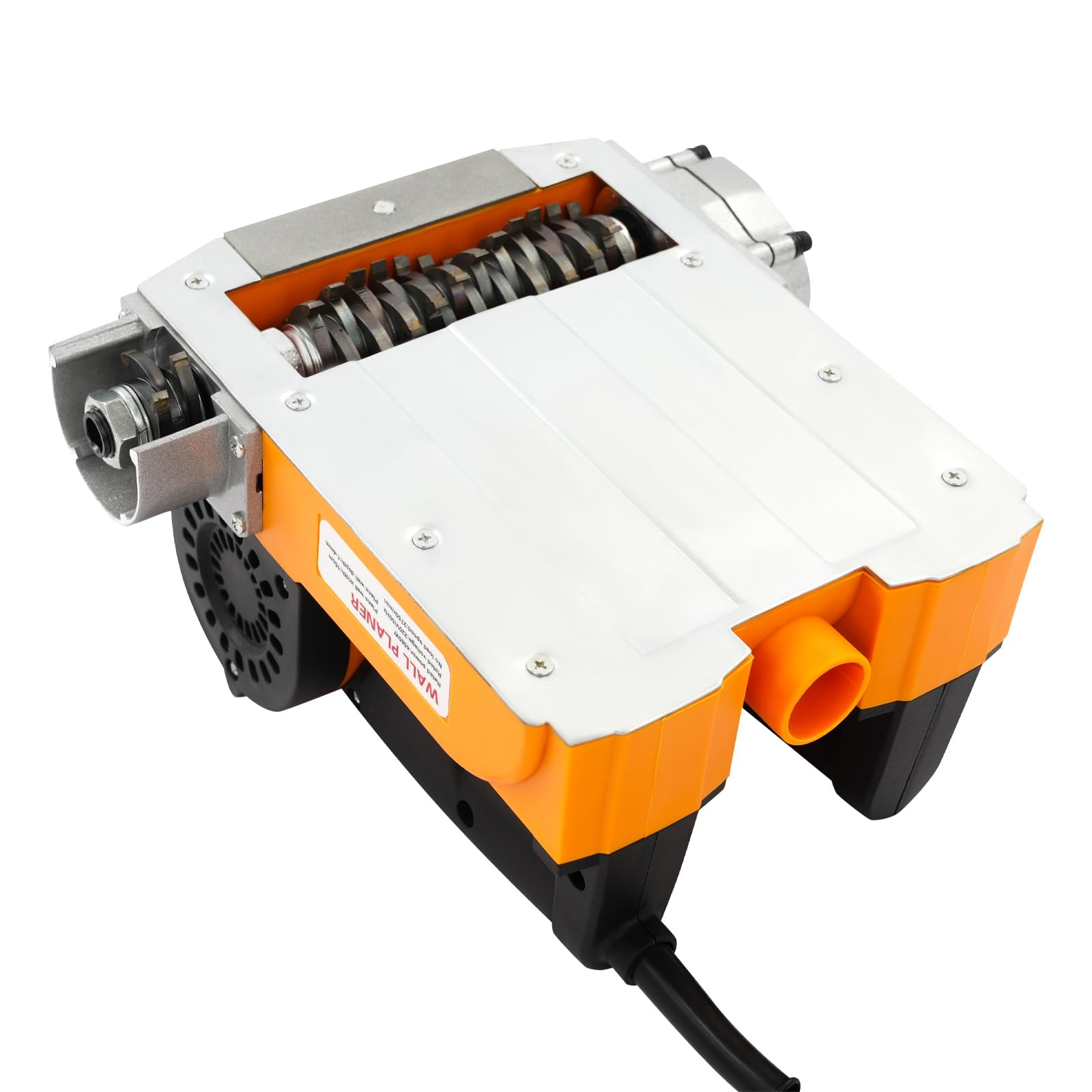 Elektryczna strug ścienny 4580 W, zmywacz szpachelki do farb, tynku i starych powłok, szlifierka ścienna z odsysaniem kurzu, szerokość strugania 15 cm, głębokość 1-4 mm do renowacji