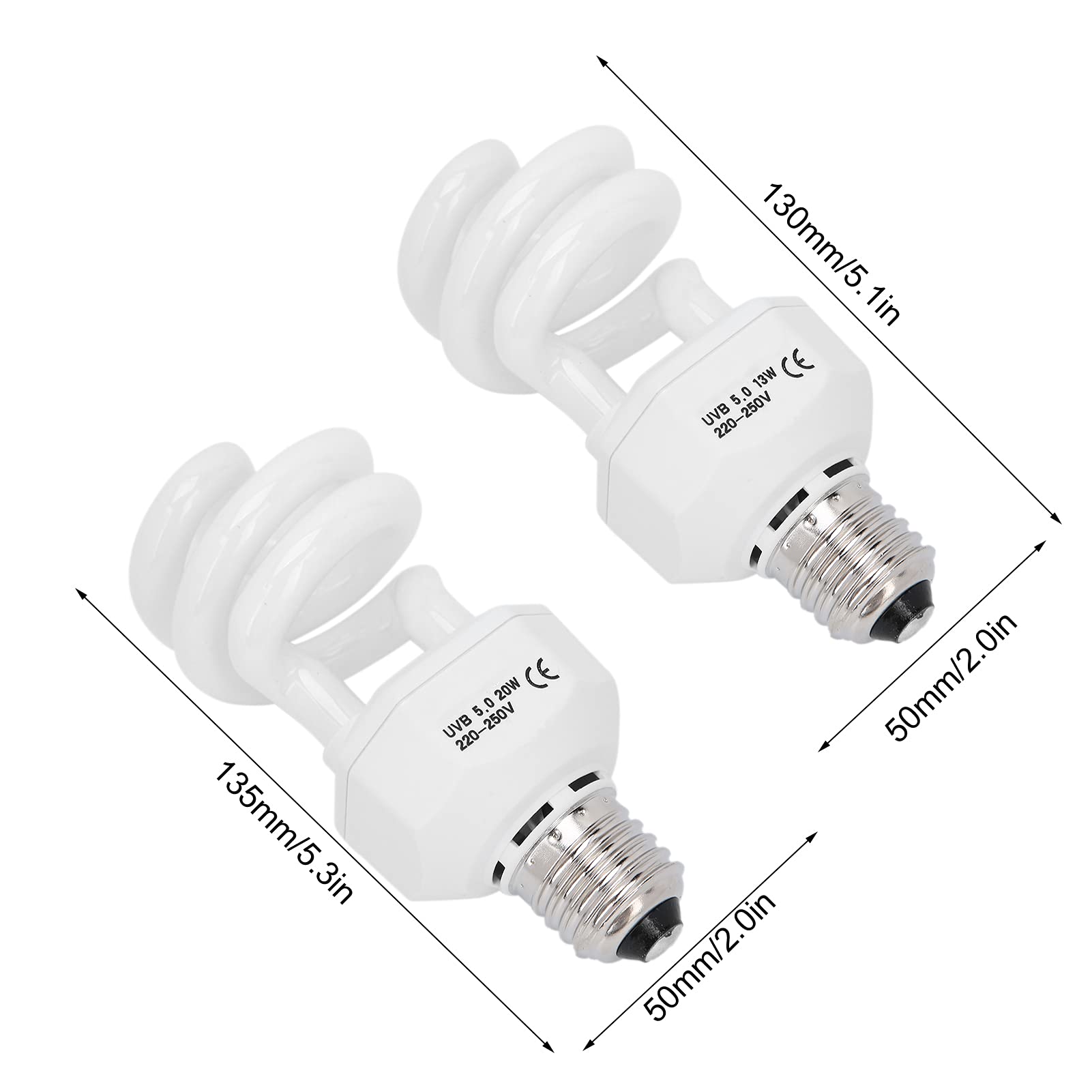 EVTSCAN Energy Saving Lamps UVB Bulb - Image 3