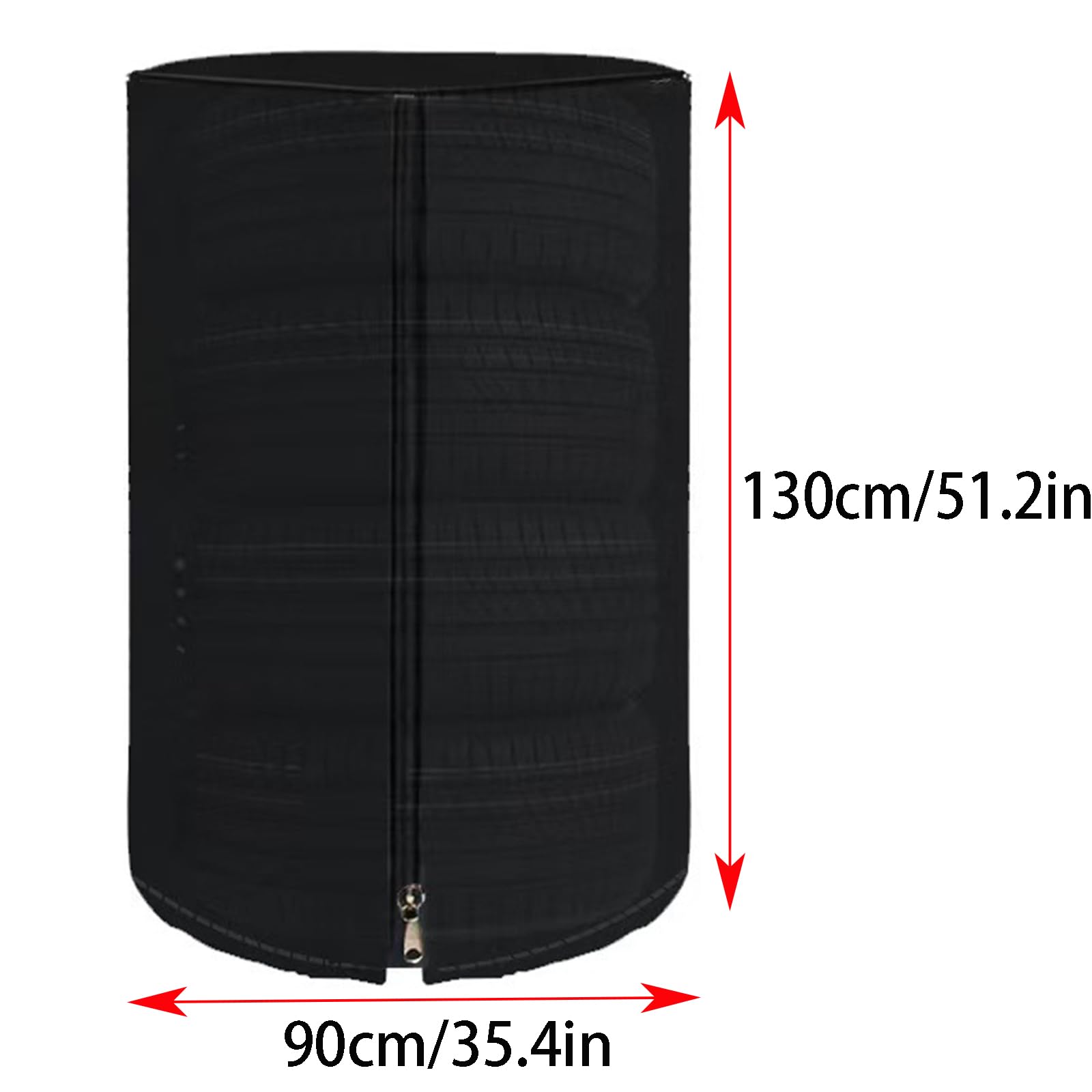Uniwersalny pokrowiec na opony samochodowe, torba na opony, 420D Oxford z zamkiem błyskawicznym i sznurkiem, wodoodporny, pyłoszczelny na 4 opony, srebrny, 90 x 130 cm / 35,4 x 51,2 cala