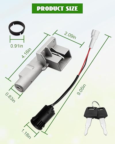 Miniatura 6 de Se adapta a Sur Ron Interruptor de Llave de Encendido Eléctrica Dirt Bike Juego de Llaves Cilindro de Bloqueo de Encendido para Surron Sur Ron X Sur