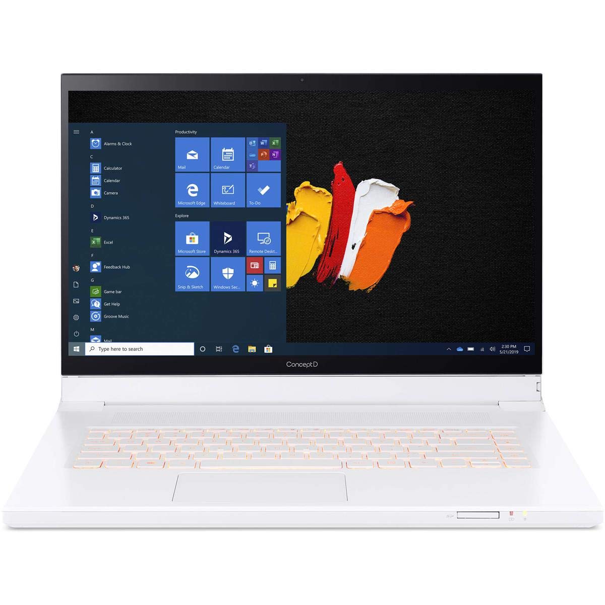 ConceptD 7 Ezel CC715-71-7163 Convertible Creator Laptop, Intel i7-10875H, GeForce RTX 2080 SUPER, 15.6" 4K UHD IPS, PANTONE Validated, 100% Adobe RGB, 32GB DDR4, 2TB NVMe SSD in RAID 0, Wacom EMR Pen